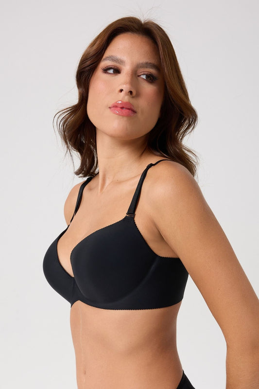 Lazer Kesim Dikişsiz Dolgulu Sütyen – Gün Boyu Konfor & Doğal Destek